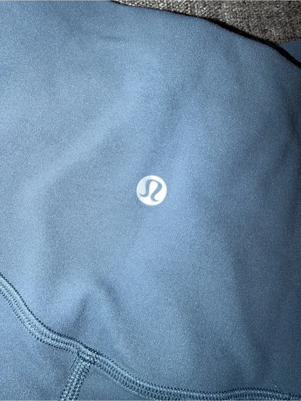EUC Lululemon High-Rise Align Leggings in Charcoal blue size 0